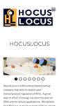 Mobile Screenshot of hocuslocus.com